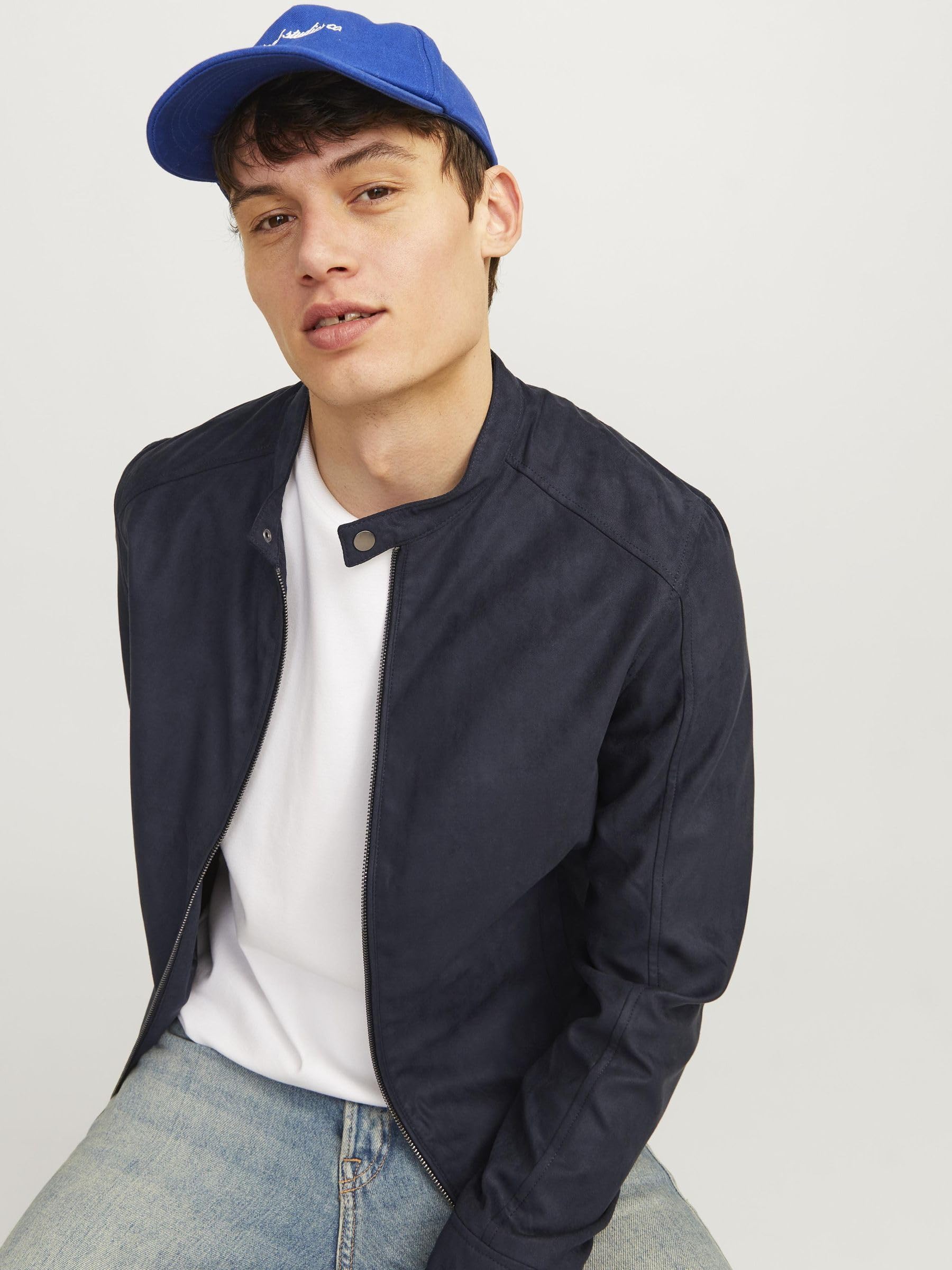 JACK & JONES Synthetic Suede Jacket Synthetic Suede Jacket