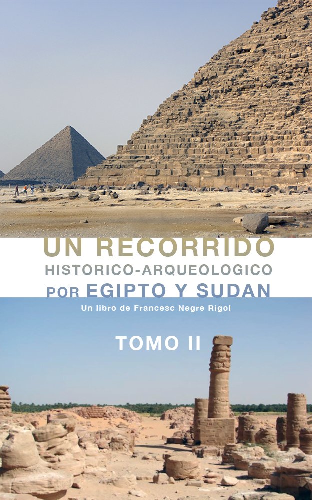 Egypte et Soudan livre espagnol pour préparer un voyage archéologique