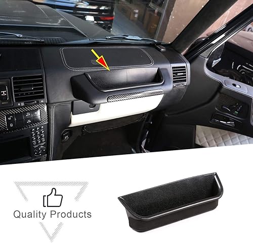 Miniatura 2 de CHEYA Caja de almacenamiento con agarre de copiloto ABS para Mercedes Benz Clase G AMG Wagon Cross Country SUV W463 G350 G400 G500 G500 G55 G63 G65