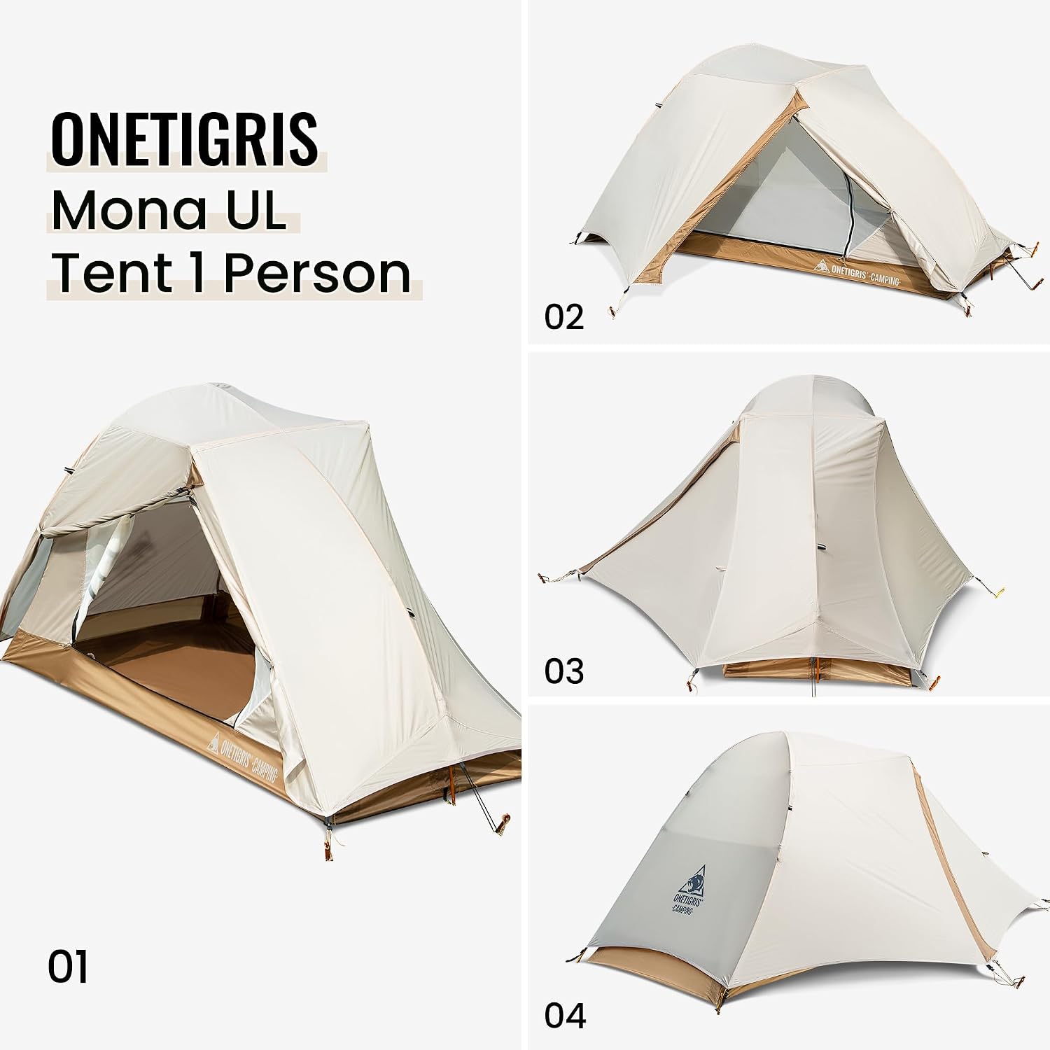 OneTigris Mona Ultralight 1 Person Tent Instruction Manual