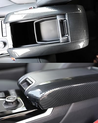 Miniatura 6 de Funda para caja de reposabrazos de control central para Toyota Highlander 2020-2025, protector de reposabrazos antiarañazos de fácil limpieza para