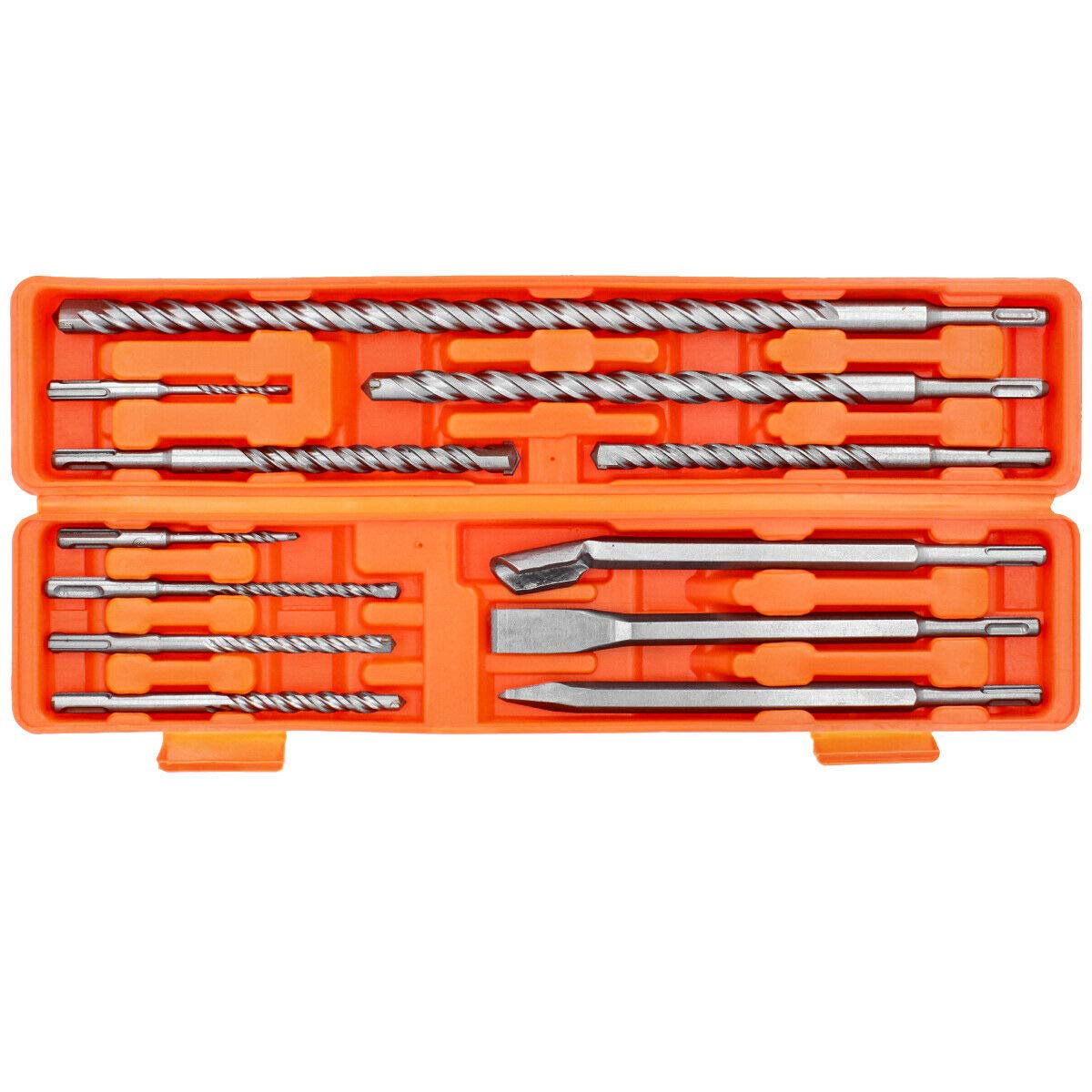 WELLCUTWC-SDS12 SDS Plus Rotary Hammer Drill & Chisel Set 12 Piece