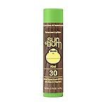 Sun Bum SPF 30 Sunscreen Kiwi Lip Balm - Moisturizing Aloe Vera and Vitamin E - Vegan and Cruelty Free - Broad Spectrum UVA/UVB Lip Protection - 0.15 oz Stick