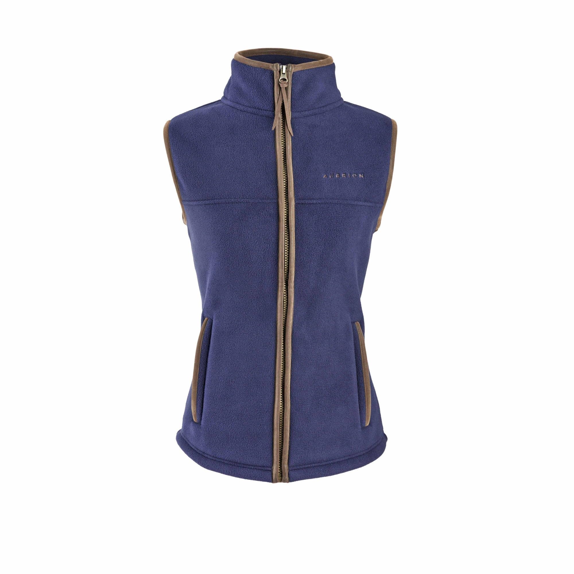 Aubrion Women's Navy Shires Core Fleece Gilet - Blue Xxxl