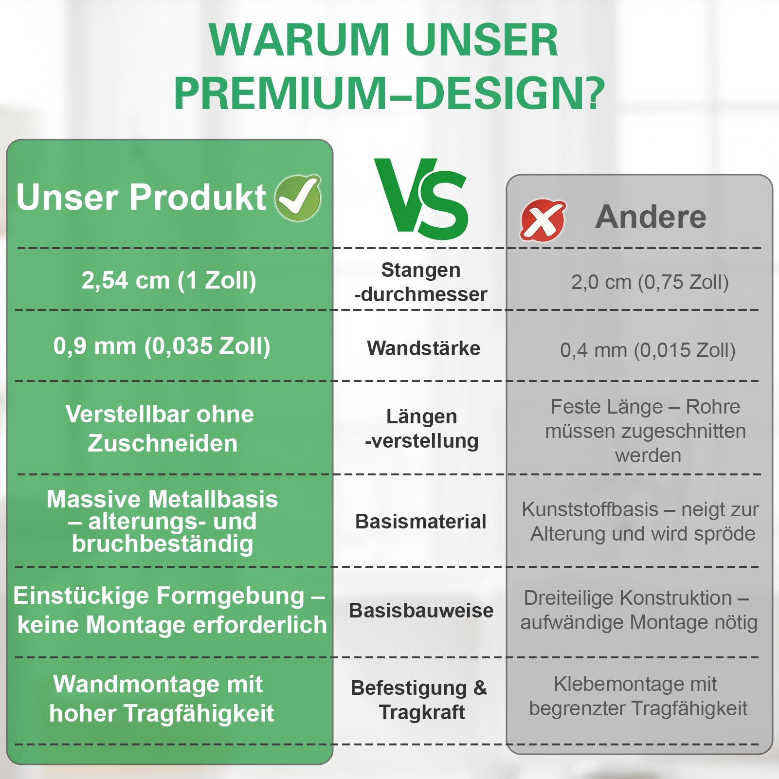 Duschvorhangstange U Form & L Form, (60-93) X (77-197) X (60-93) CM Verstellbare Duschstange U Form mit 12 Vorhangringen und Deckenstütze für Badewanne/Dusche, Bohren Erforderlich - Weiß