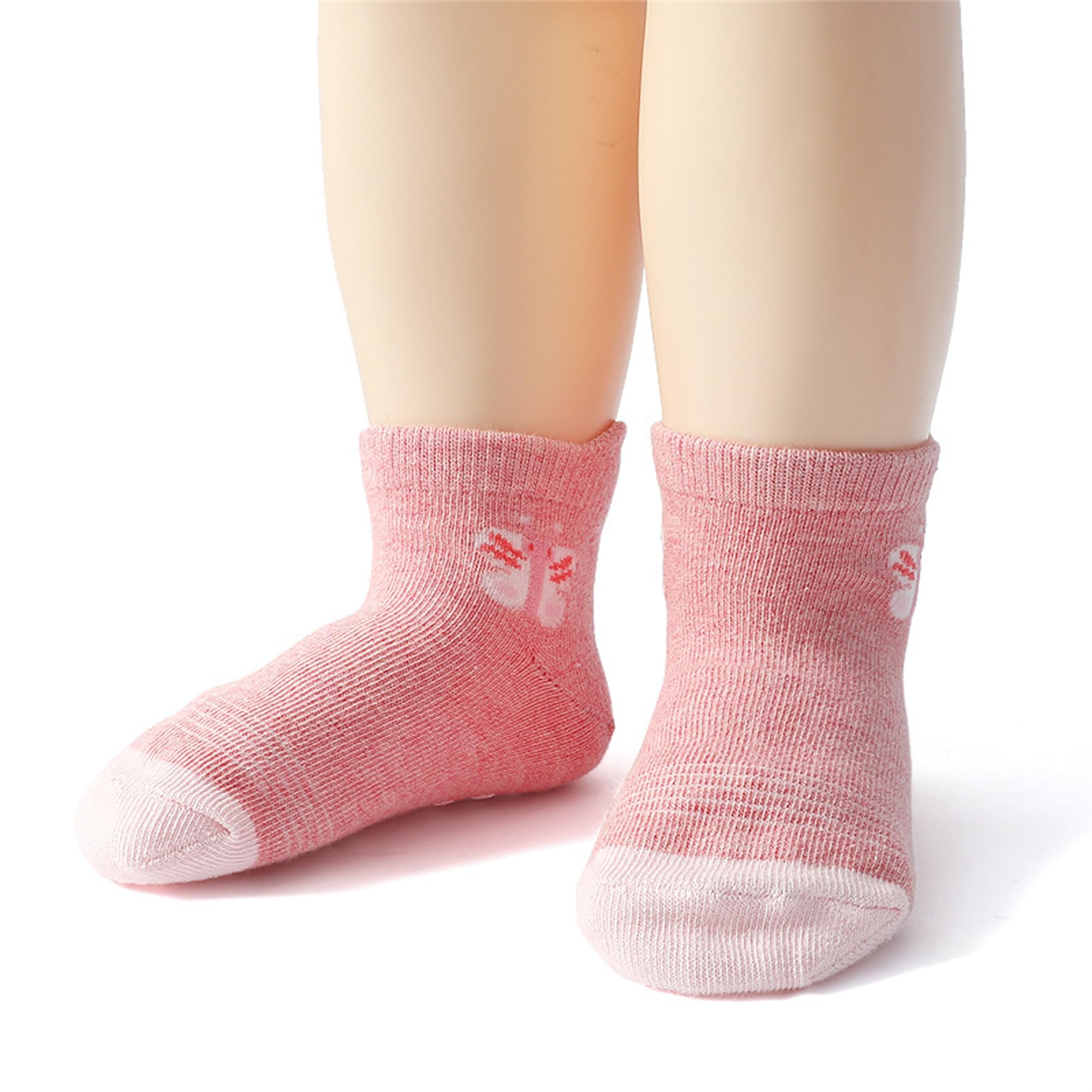 SANANG 12 paia di calzini antiscivolo per bambini piccoli con presa calzini caviglia bambino bambini calzini antiscivolo per 1-7 anni ragazze ragazzi