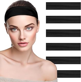 Buyongwant Headbands for Women Non Slip, Stretchy Hair Bands, Elastic Sweat Hairbands for Workout Yoga Running