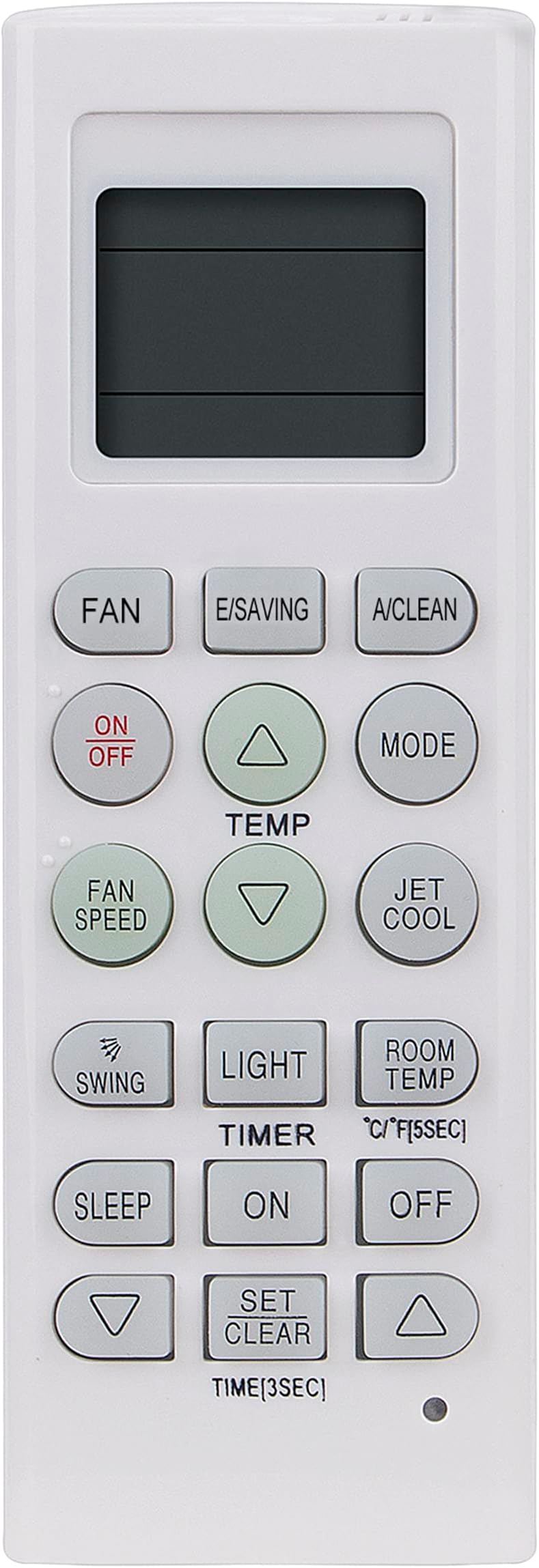 AKB73315601 Replace AC Remote Control Compatible with LG Air Conditioner AKB73215509 AKB73315608 AKB73315607 AKB73456109 AKB73835317 AKB74375403 AKB74375404 AKB73835313 AKB74055401 AKB73455712