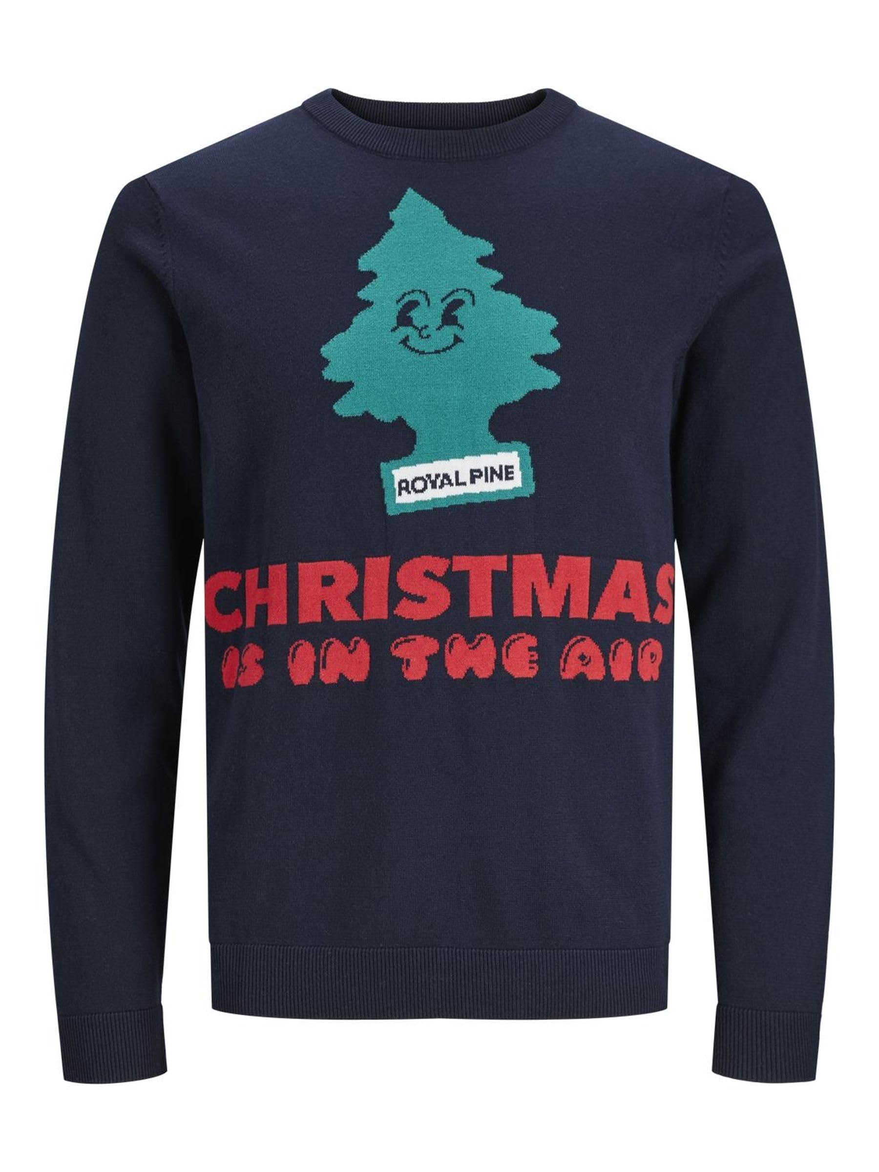 JORFESTIVE XMAS KNIT CREW NECK Triko Erkek