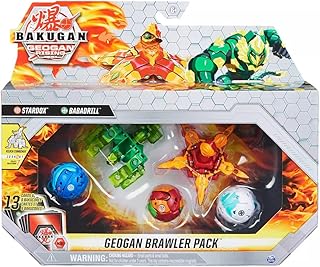 Maki Bakugan - Geogan Brawler Pack - Stardox and Babadrill (6059411)