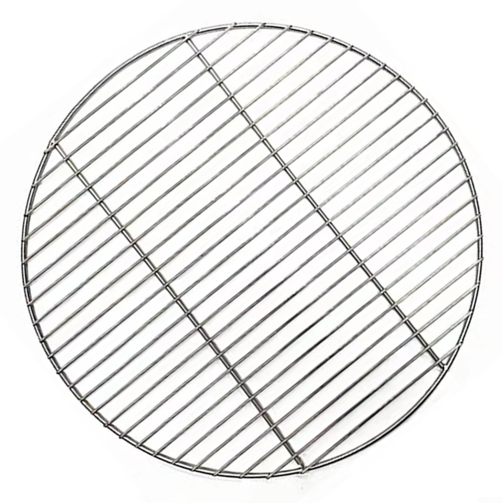 Griglia di ricambio per griglia di cottura, griglia rotonda in acciaio inox, rete per barbecue per campeggio e cucina all'aperto, diametro 30 cm/35 cm/40 cm (30 cm)