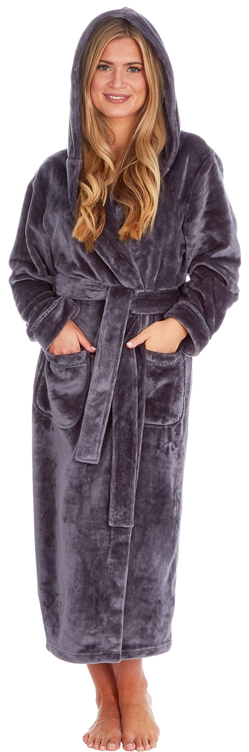 KATE MORGANLadies Soft, Comfy & Cosy Dressing Gown