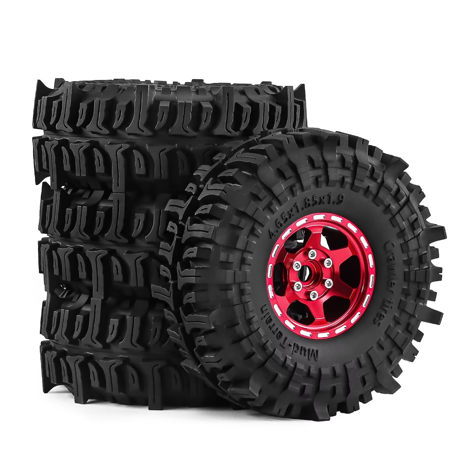 Pneumatico Ruota Beadlock Per Traxxas Per TRX4 Per TRX6 D90 1/10 Accessori