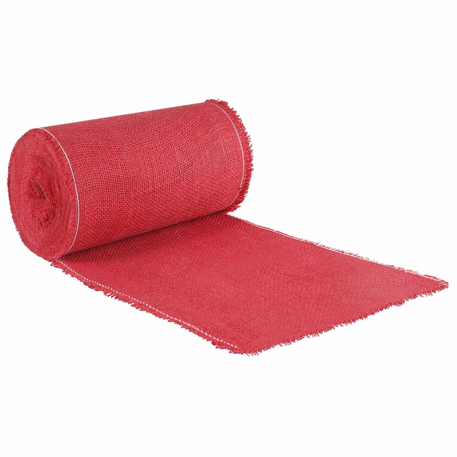 Homgoday Rollo Yute Natural 25 x 2500 cm Tejido Cuerda para Manualidades Decoracion Jardin Bricolaje