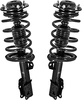 Front Left & Right Complete Struts Shocks 172199 172200 Compatible with 2004-2011 Chevy Malibu, 2007-2009 Saturn Aura, 2005-2010 Pontiac G6 Front Shock Absorbers