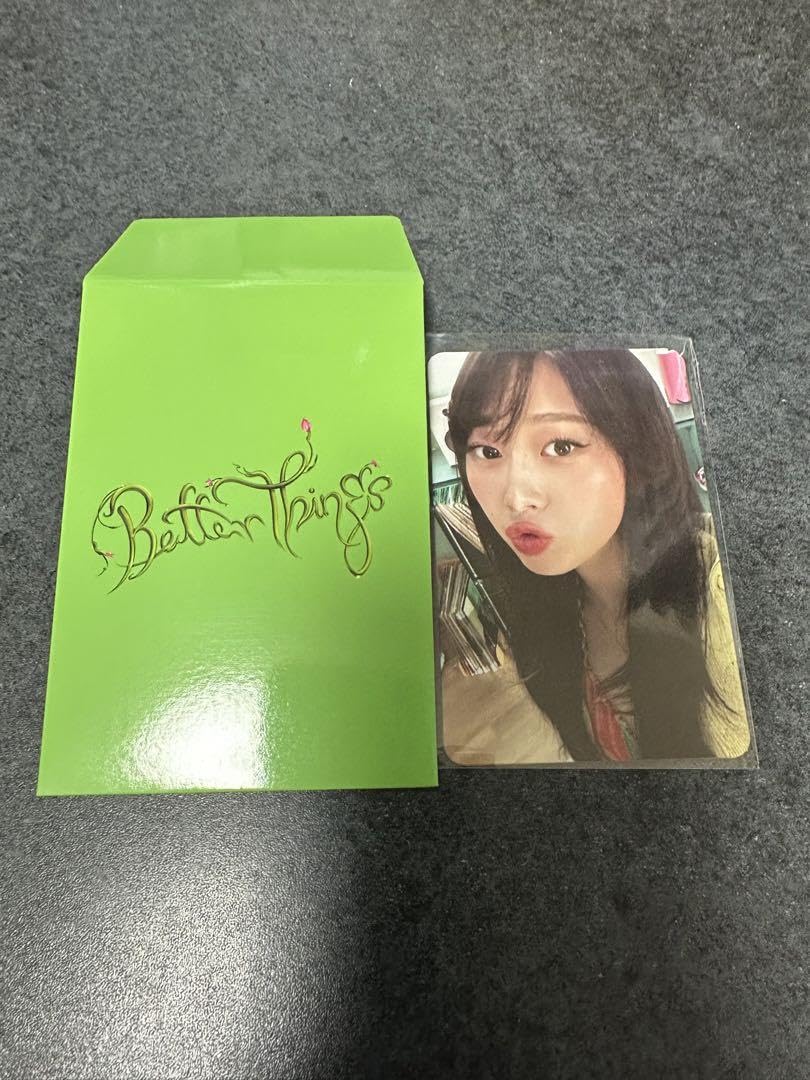 Amazon.co.jp: 公式 aespa betterthings ランダムトレカ ジゼル