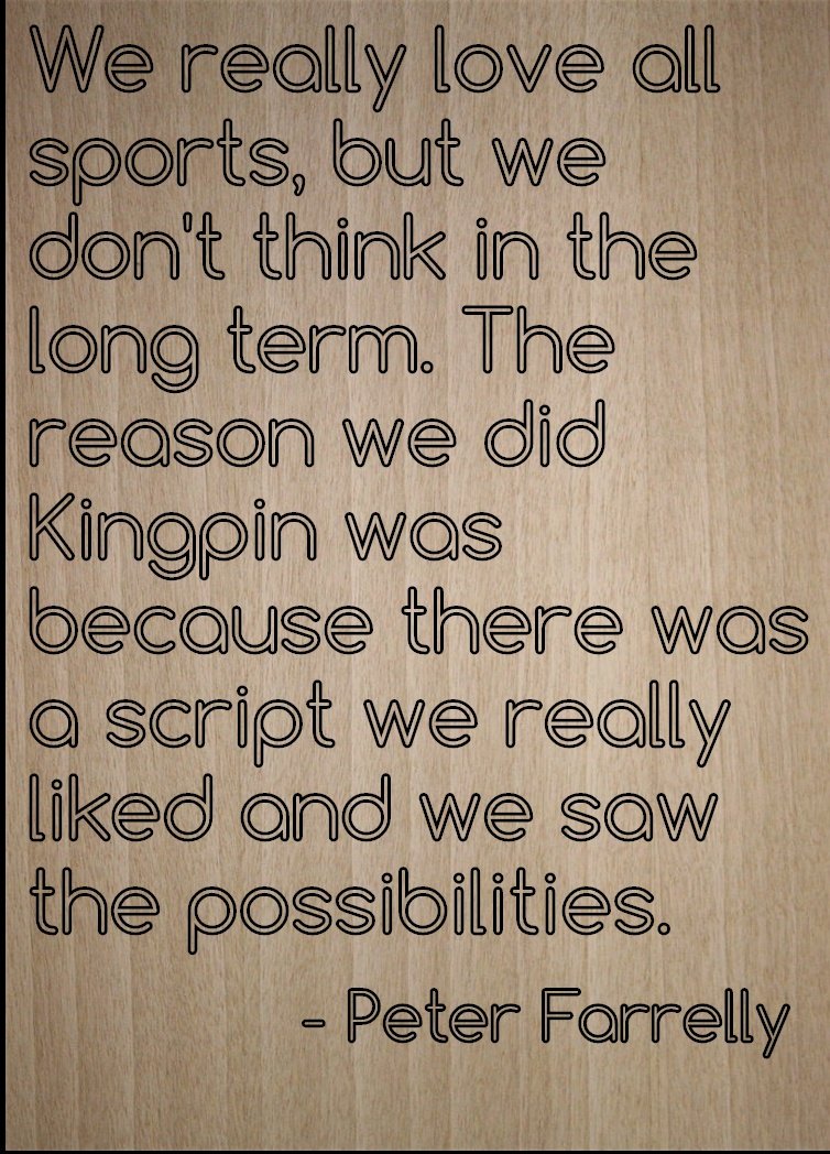 Mundus Souvenirs - We really love all sports, but we don't. quote by Peter Farrelly, laser engraved on wooden plaque - Size: 20cm x 25cm