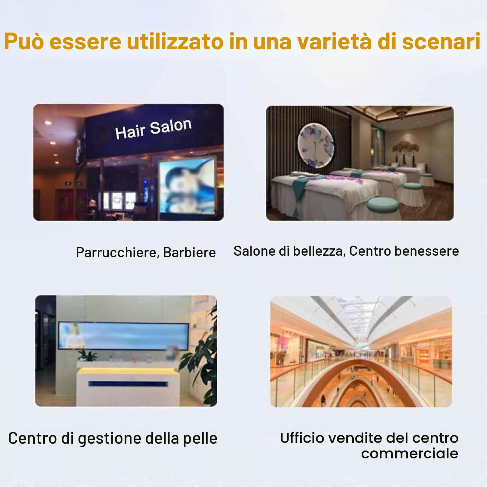 Analizzatore per Capelli E Pelle Microscopio Digitale LCD 10 in Portatile per Rilevatore Cuoio Capelluto, Macchina per Analisi Capelli Macchina Analisi Pelle Rilevatore Follicolo Pilifero