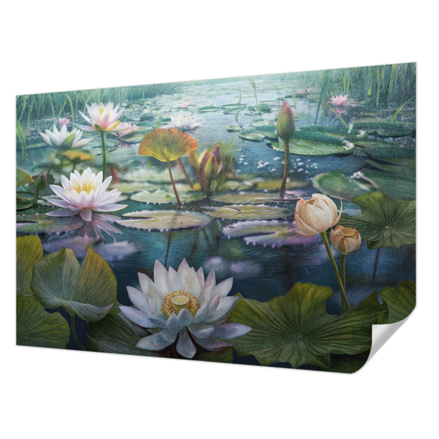 Décoration intérieure chambre à coucher avec ce décor mural adhésif