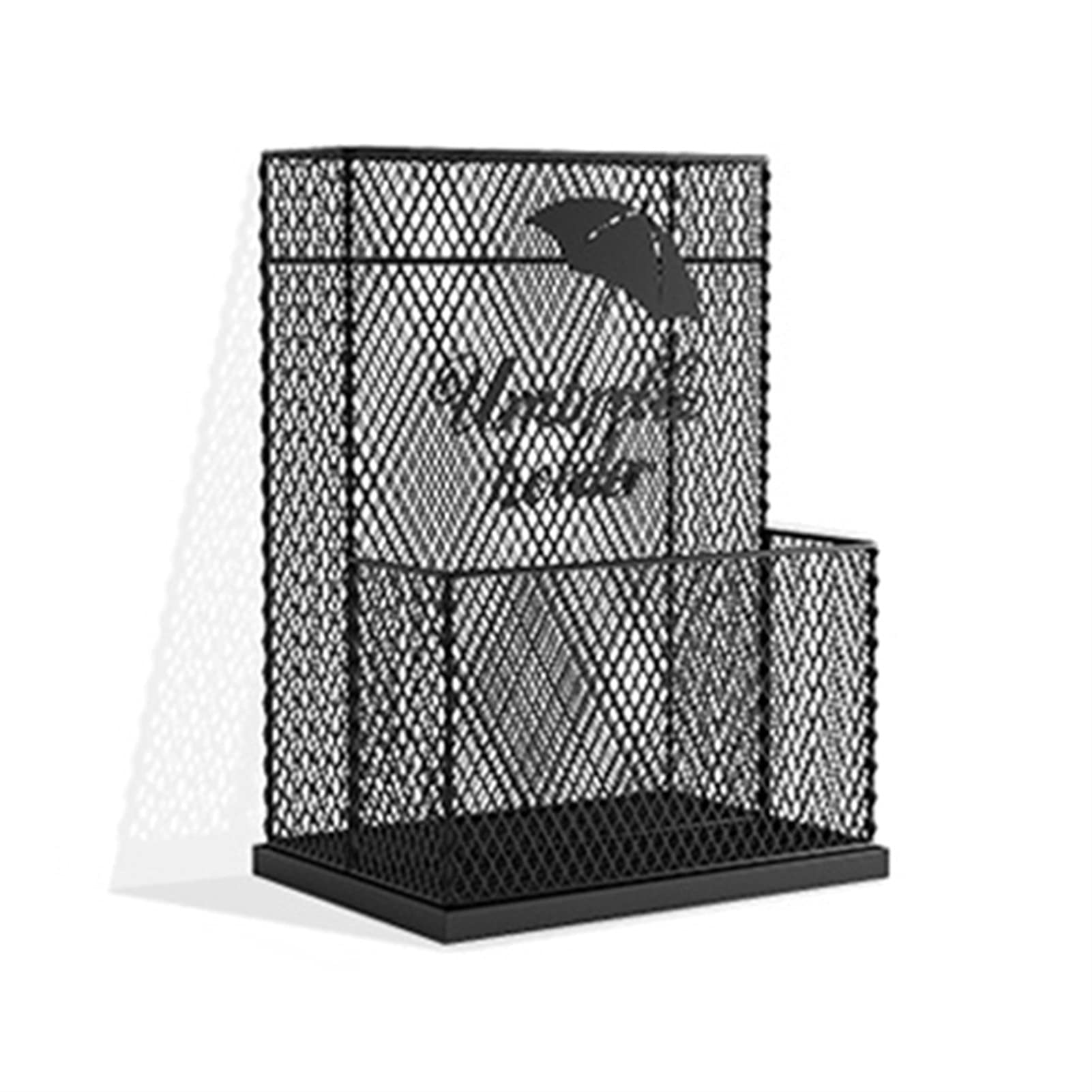Porte-parapluies noir 51x24x49 cm pour stocker 28 parapluies de maison