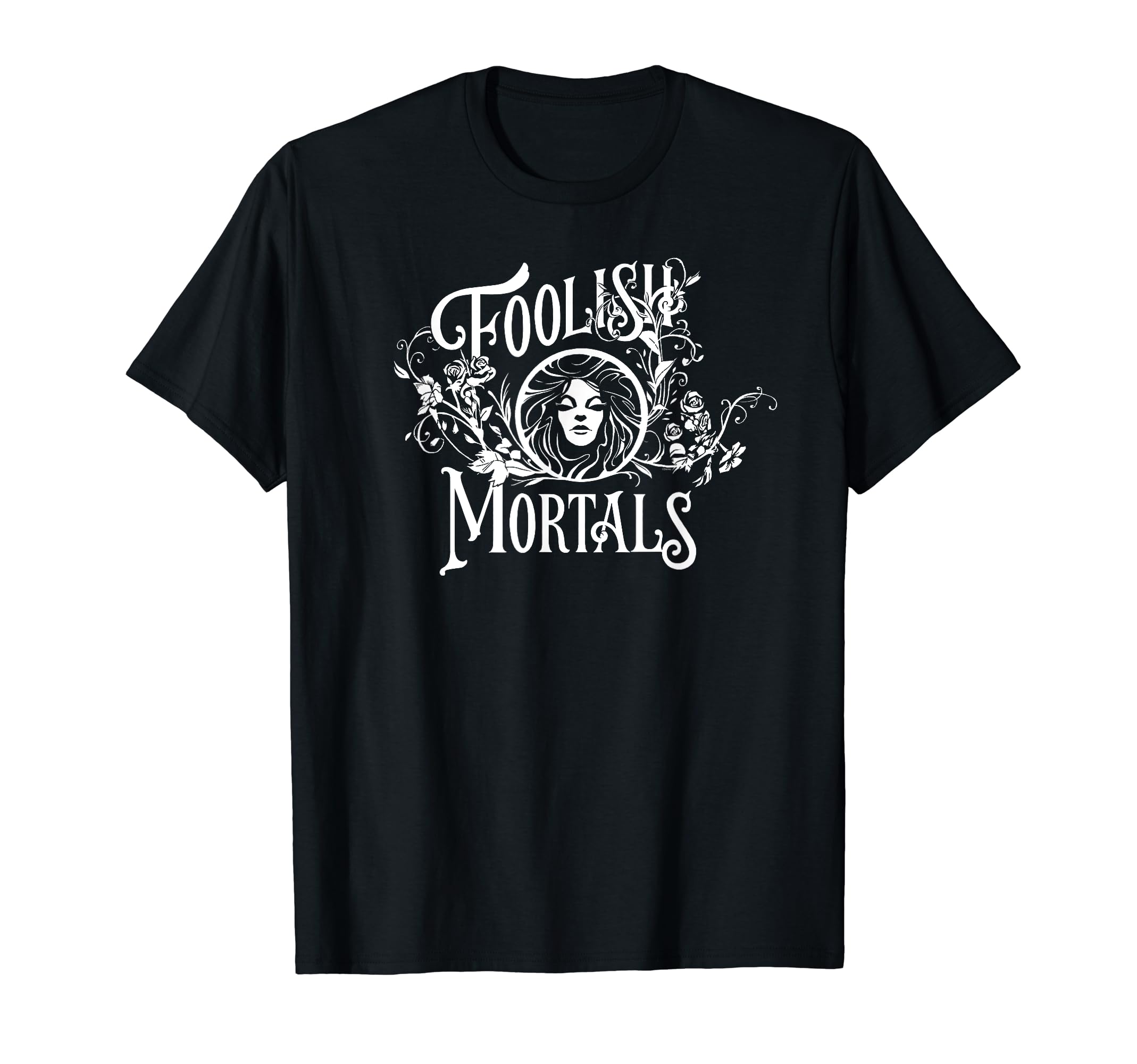 DisneyHaunted Mansion Movie Madame Leota Foolish Mortals T-ShirtOEKO-TEX STANDARD 100