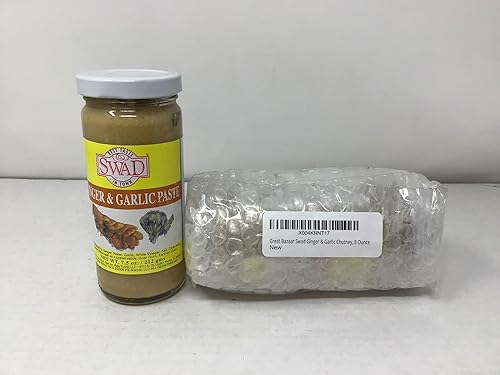 Miniatura 6 de Great Bazaar Swad Chutney de jengibre y ajo, 8 onzas