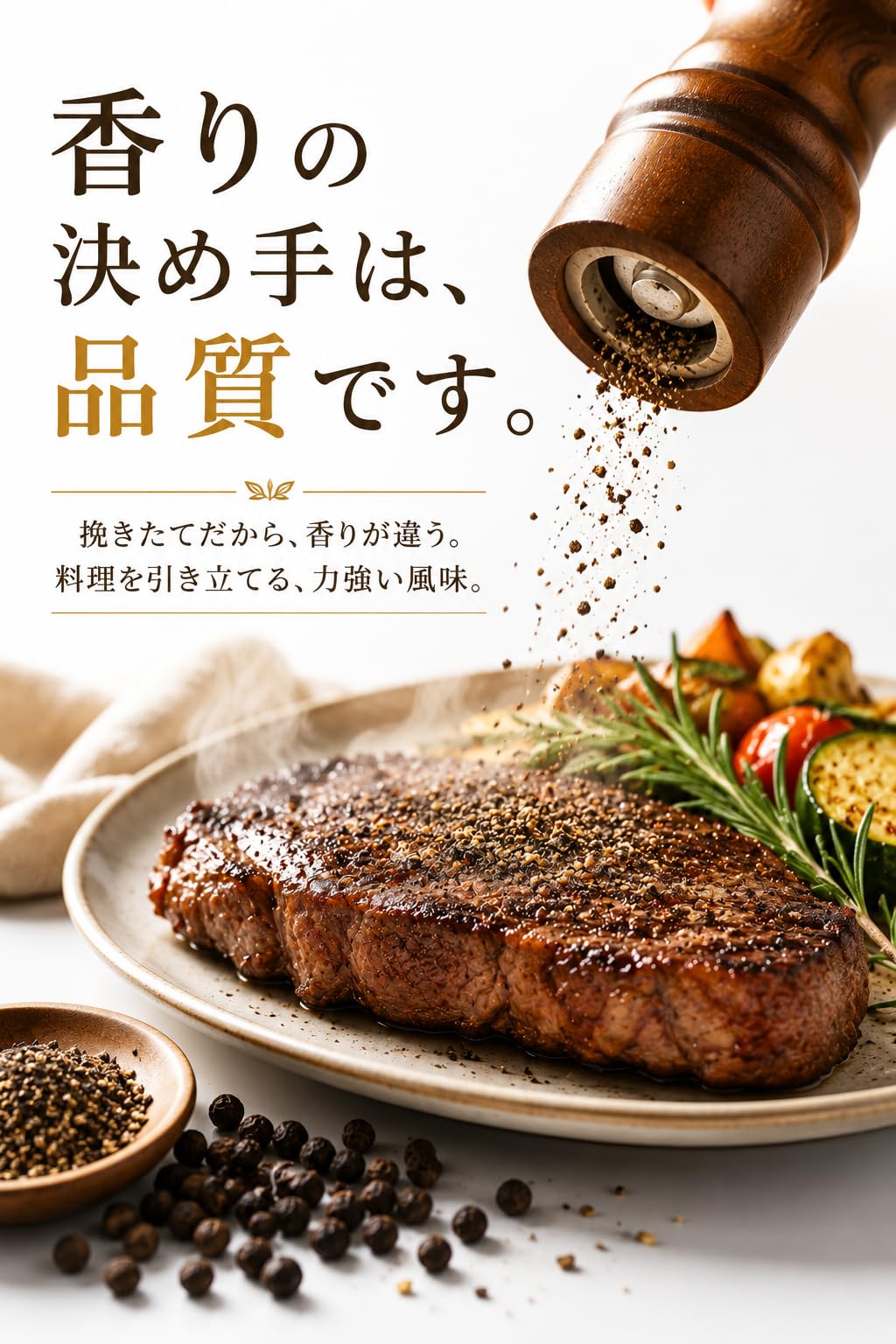 Amazon.co.jp: 有機ブラックペッパー（ホール） (100g) オーガニック