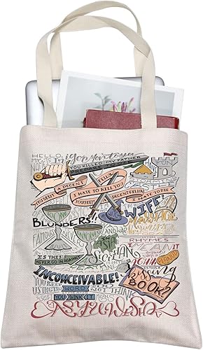 TOBGB - Divertida bolsa de regalo de película clásica, inspirada en la princesa novia