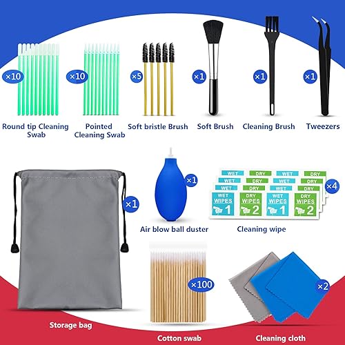 Miniatura 2 de Kit de limpieza de teléfono celular, limpiador de altavoces para iPhone, herramienta de limpieza de puerto de carga, kit de limpieza electrónica,