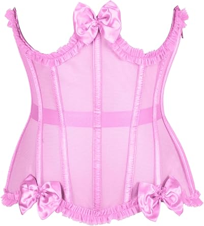 Daisy corsets Womens Daisy Corsets Womens Underwire Mesh Underbust Cincher Corset Top & Plus Size