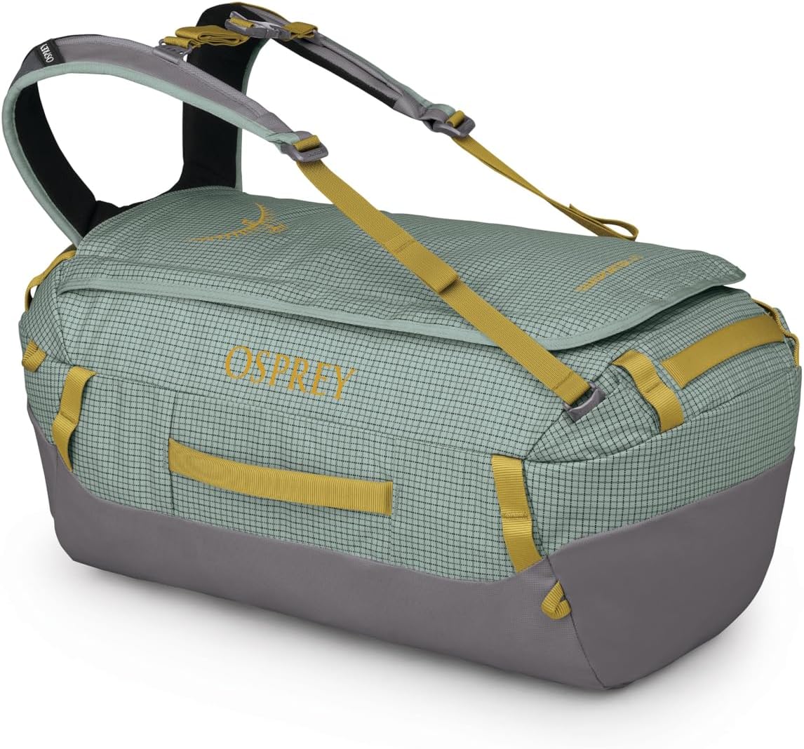 Osprey Transporter Bolsa de viaje liviana - Bolsa de equipo duradera resistente al agua extra grande para hombres y mujeres