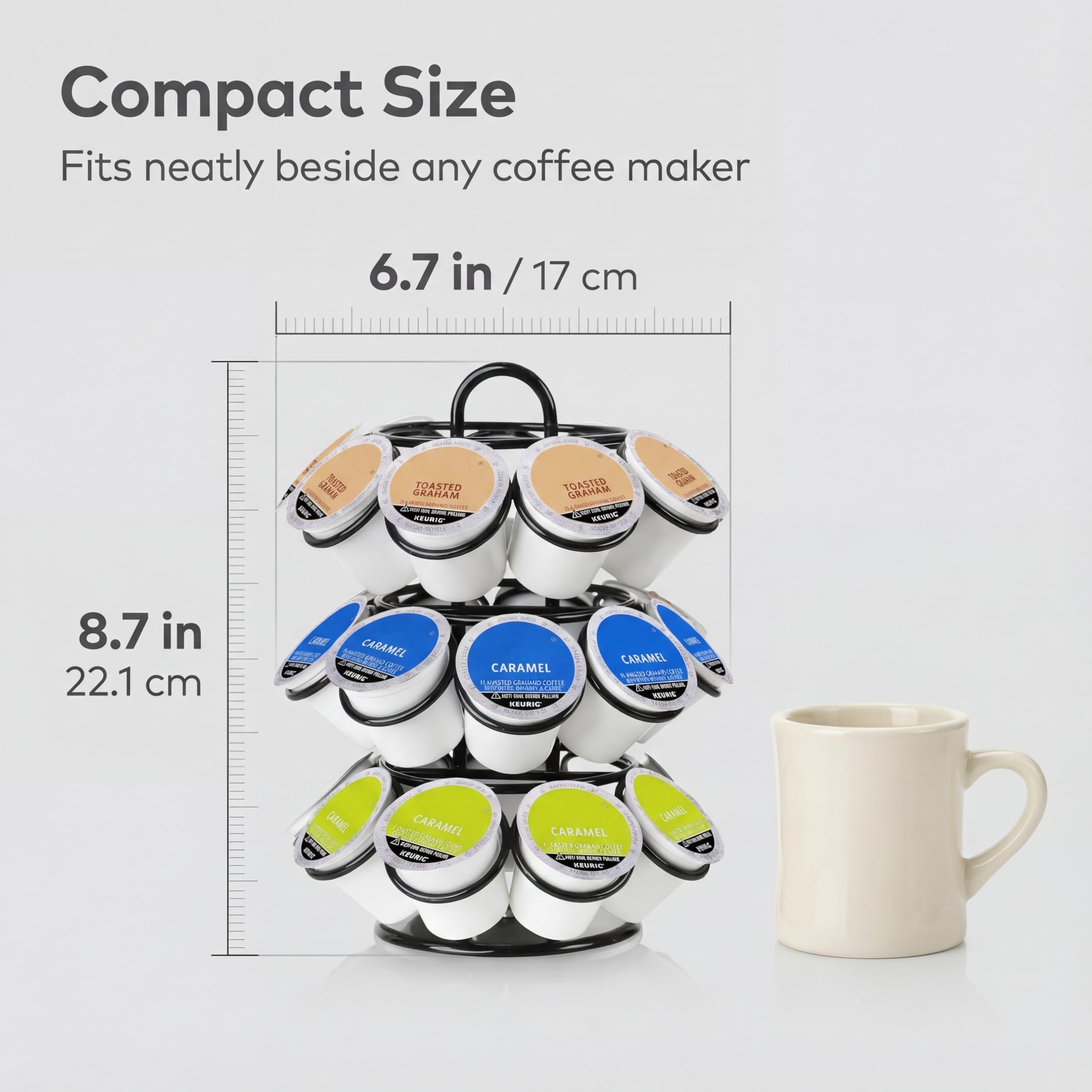 Amazon.co.jp: ZECENN コーヒーポッドホルダー キューリグポッド用 K 
