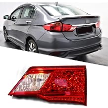 Taillights Fit for 2015-2020 HONDA City Tail Lights Taillight Assembly Tail Light Assembly Rear Tail Light Assembly Driver Side Tail Lamps Rear Light without Bulbs