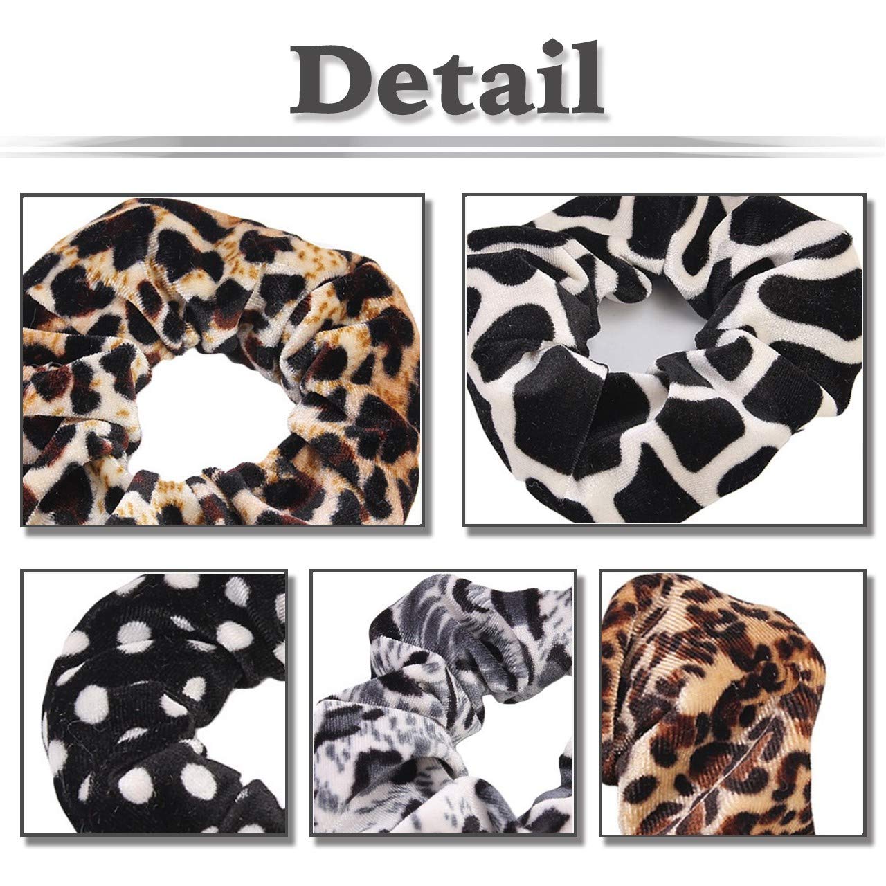 Amazon.co.jp: WHITE FANG(ホワイトファング) シュシュ ヘアゴム