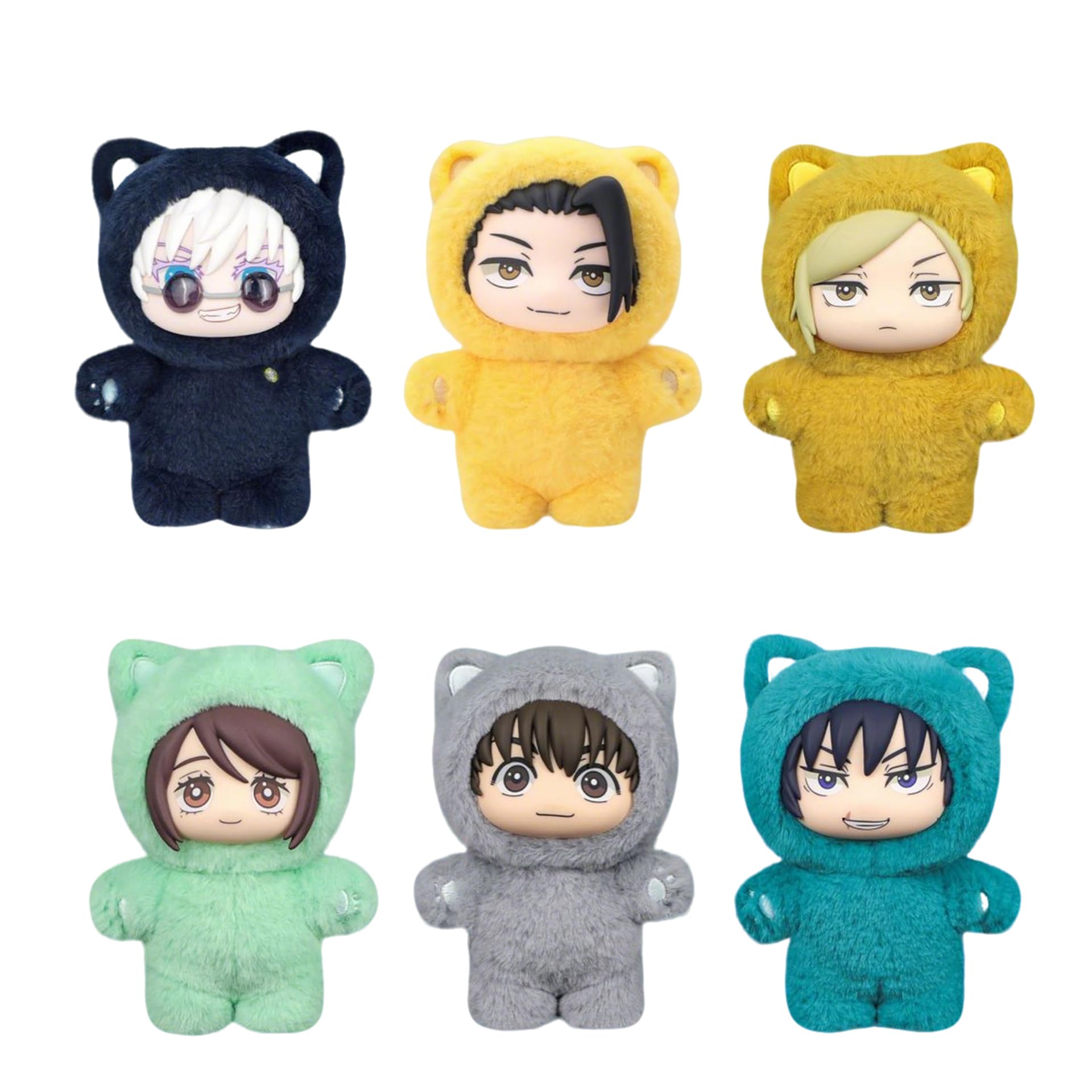 なーな ブロマイド アクスタ ぬいぐるみ シュシュ アクキー トレカ Amazon.com: YLQANONG JJK Figures Plush Gojos Geto Suguru Anime