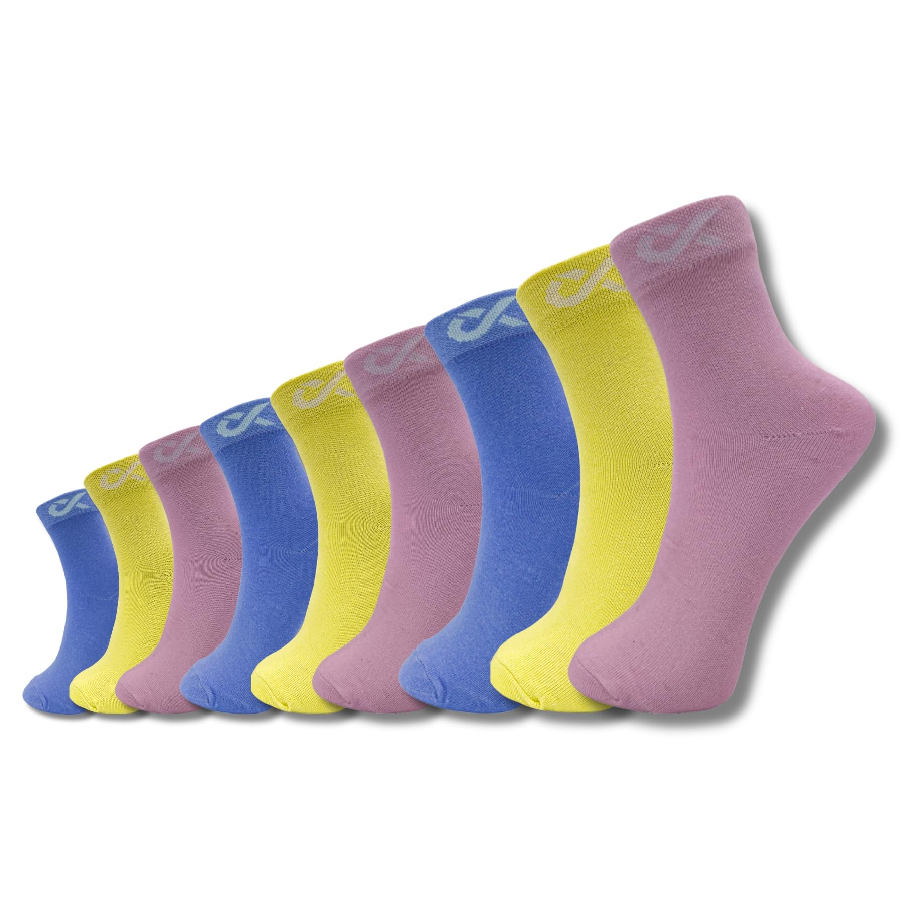 xjarvis MALIBU And MIAMI Cotton Ankle Socks – Soft, Breathable, Comfortable, and Durable Perfect for Sports, Running, Cotton Socks for Women And Girls Available in Multicolor-picture-3