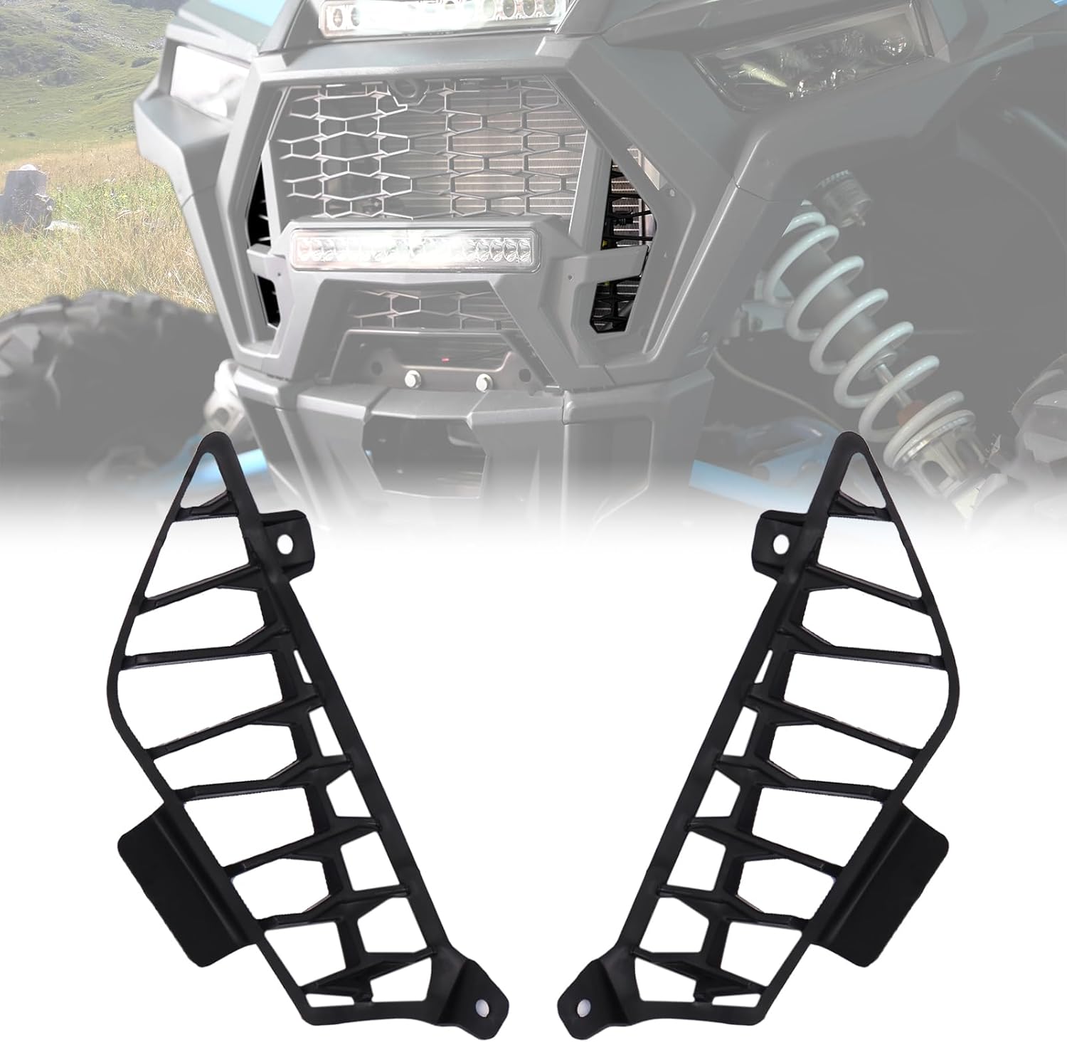 A & UTV PRO Fascia Grilles for Polaris RZR XP1000 RZR XP/XP4 1000/XP4 TURBO/TURBO S/Trail/Trail S (2019-2023) Accessories for Enhanced Front Protection,1 PCS, Replaces #5454588-070, 5454587-070