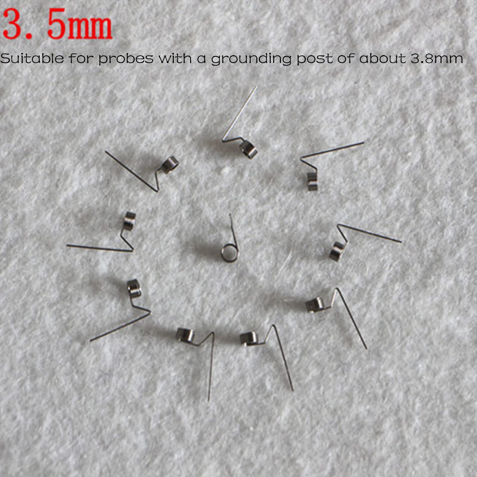 LICHIFIT 5pcs 3.5mm/4.3mm/4.5mm Ground Spring Oscilloscope