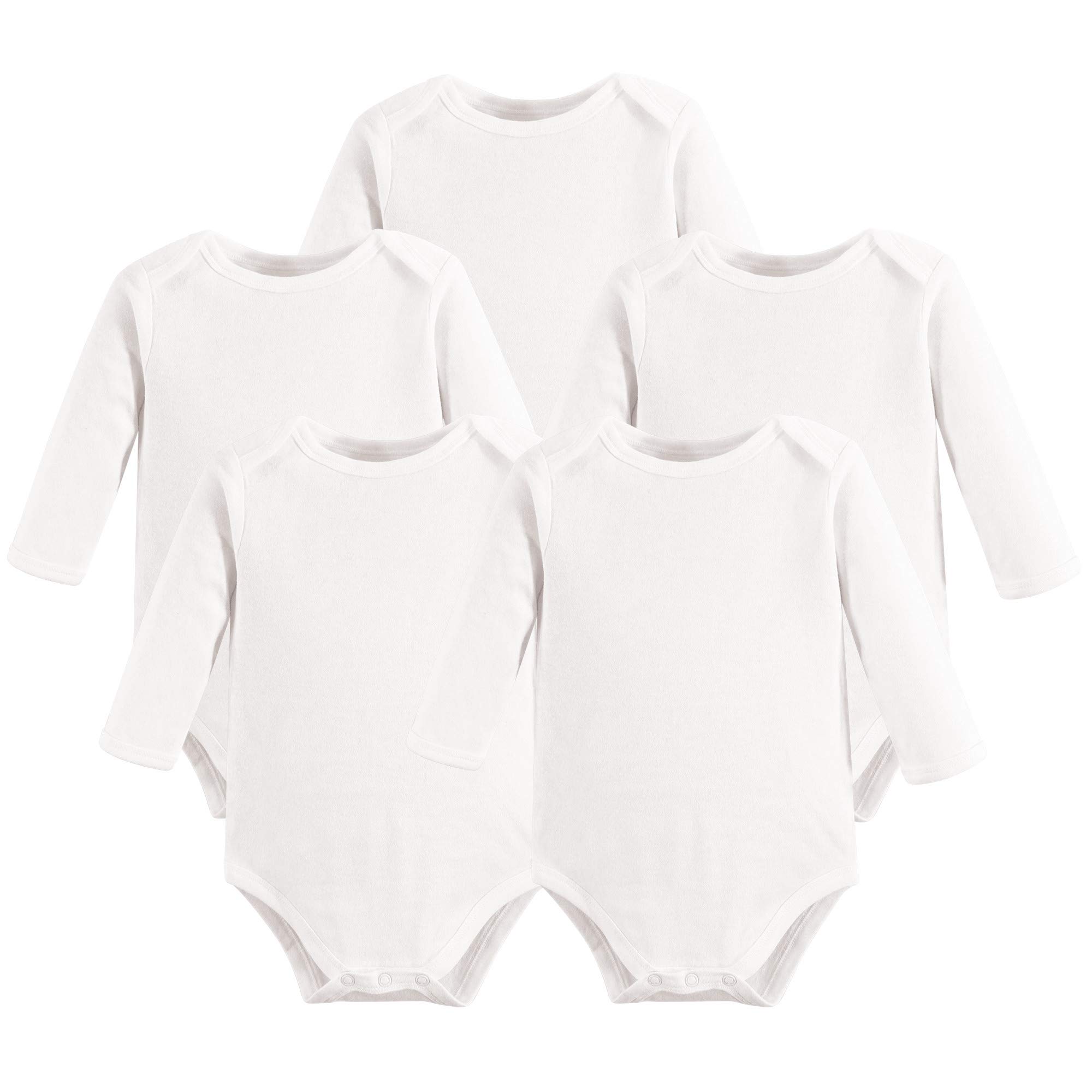 Touched by Nature Conjunto de camiseta unisex Baby Organic Cotton Bodysuits