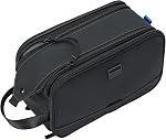 ZEEMO Toiletry Bag for Men, 6L Water-Resistant Leak-Proof Dopp Kit, Multi-Pocket Large Capacity Travel Toiletry Organizer, Black
