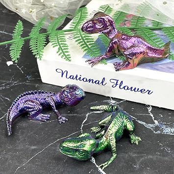 RESINWORLD Set of 6 Pieces 3D Dinosaur Silicone Molds, Dino Baby Resin Mold, Cute Animal Dinosaur Mold for Resin Plaster Clay Casting
