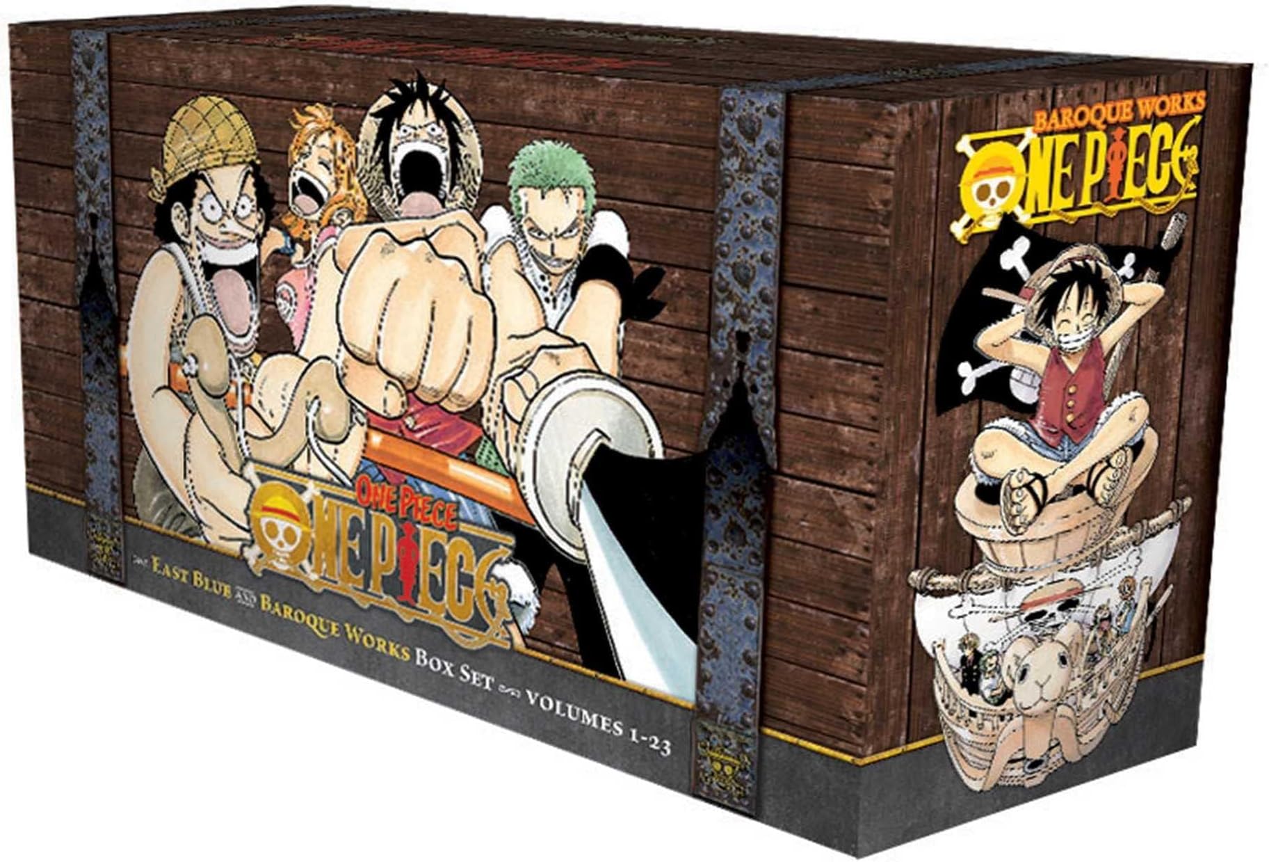 ONE PIECE BOX SET VOL 1: Volumes 1-23 (Medium Quality) (Poster not included)
