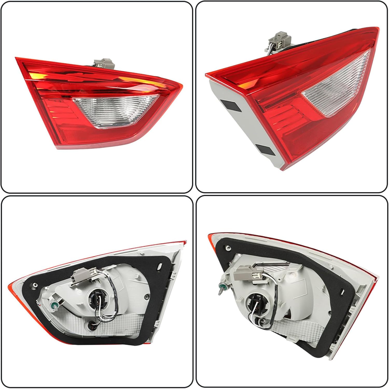 WFLNHB Left Driver Side Tail Light Assembly Repalcement for Cruze 2016-2019 Inner Trunk Backup Rear Brake Lamp 84075816 GM2802116