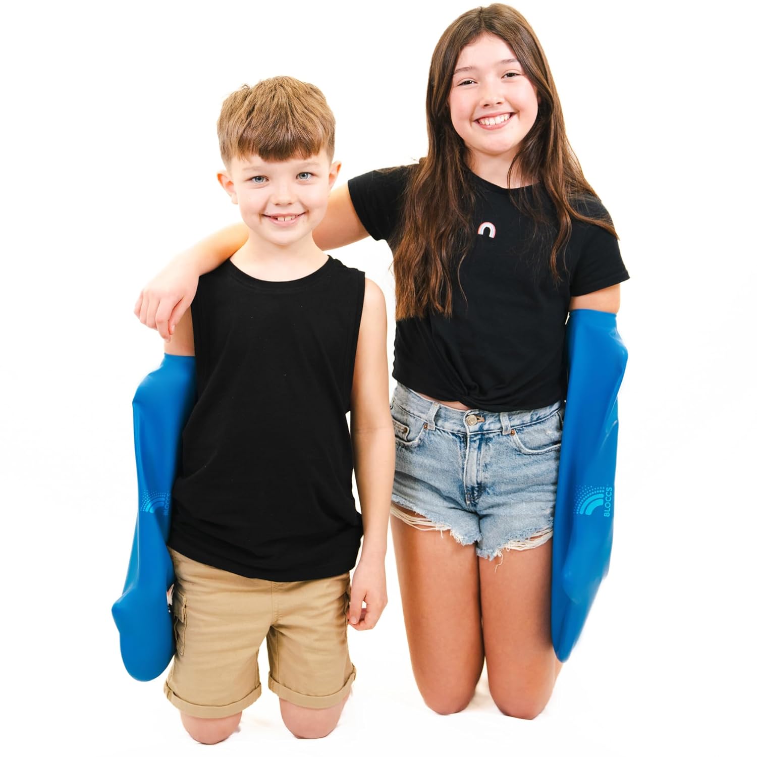 BLOCCS 100% Waterproof Cast Covers for Shower Arm Kids- Swim Cover, Cast Bag for Bath. Durable Cast Sleeve for Swimming - #CA79-M - Child Arm (Medium)