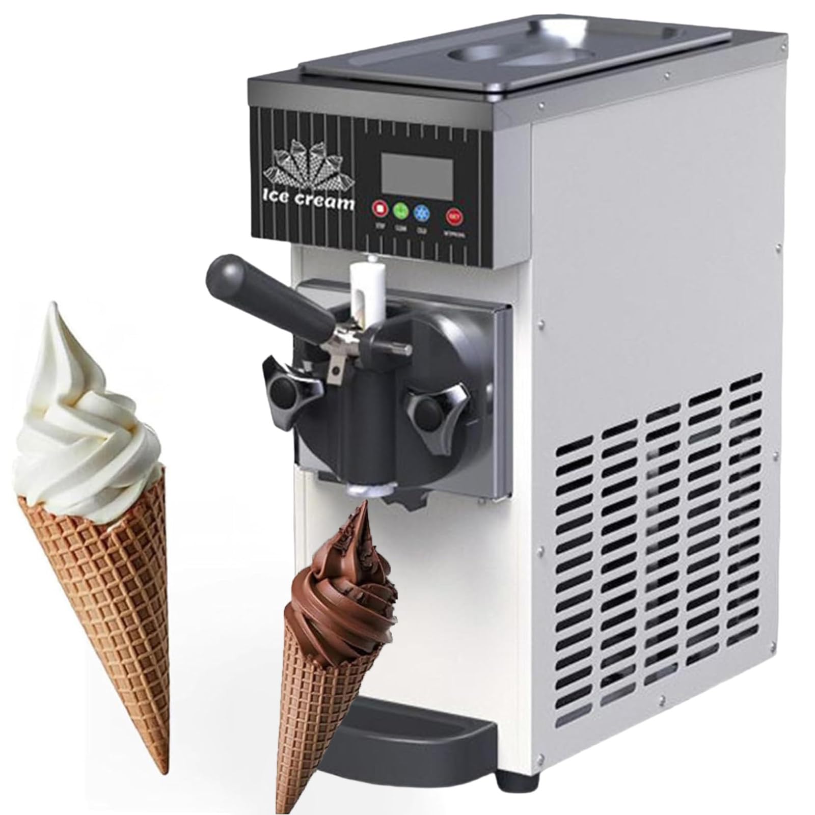Machine à Glace Italienne 450 W, rendement 4–5 L/h Cream
