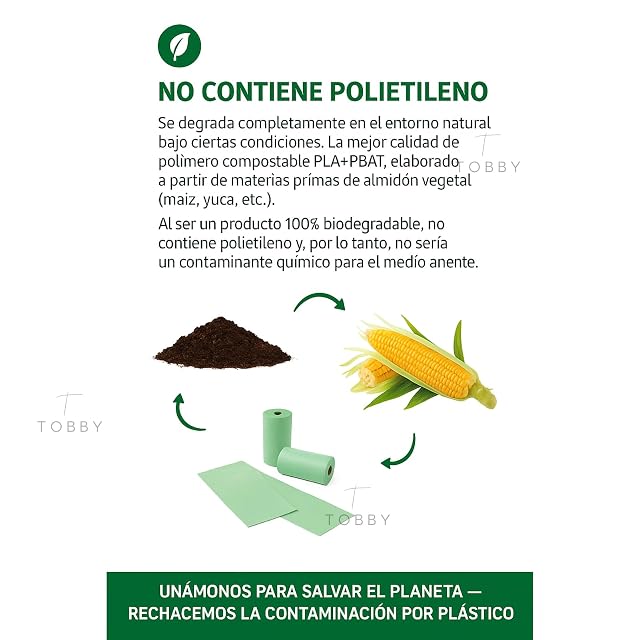 Foto 3 de 4 de Bolsas recogida excrementos perro - Extra gruesas, biodegradables y compostables