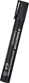 STAEDTLER 352-9 Marker permanentny Lumocolor, wielokrotnego napełniania, czarny, 1 sztuka