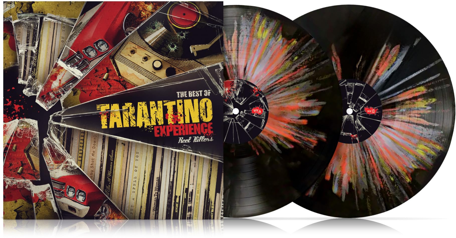 THE BEST OF THE TARANTINO EXPERIENCE - REEL KILLERS (COLOR SPLATTER) -2LP [Vinilo] [Vinyl LP] [VINYL]