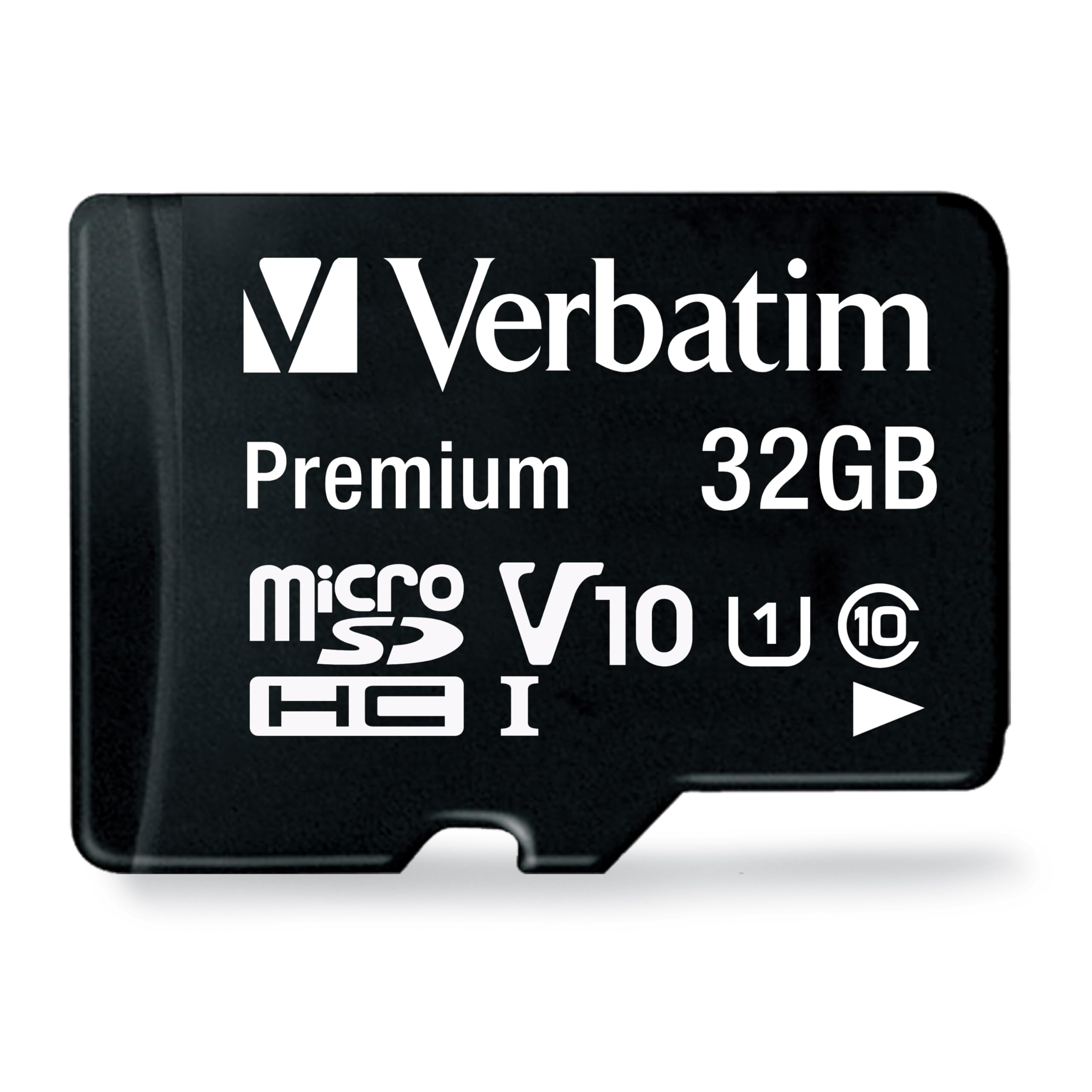 Verbatim 44083 32GB Class 10 Micro SDHC with Adapter,Black