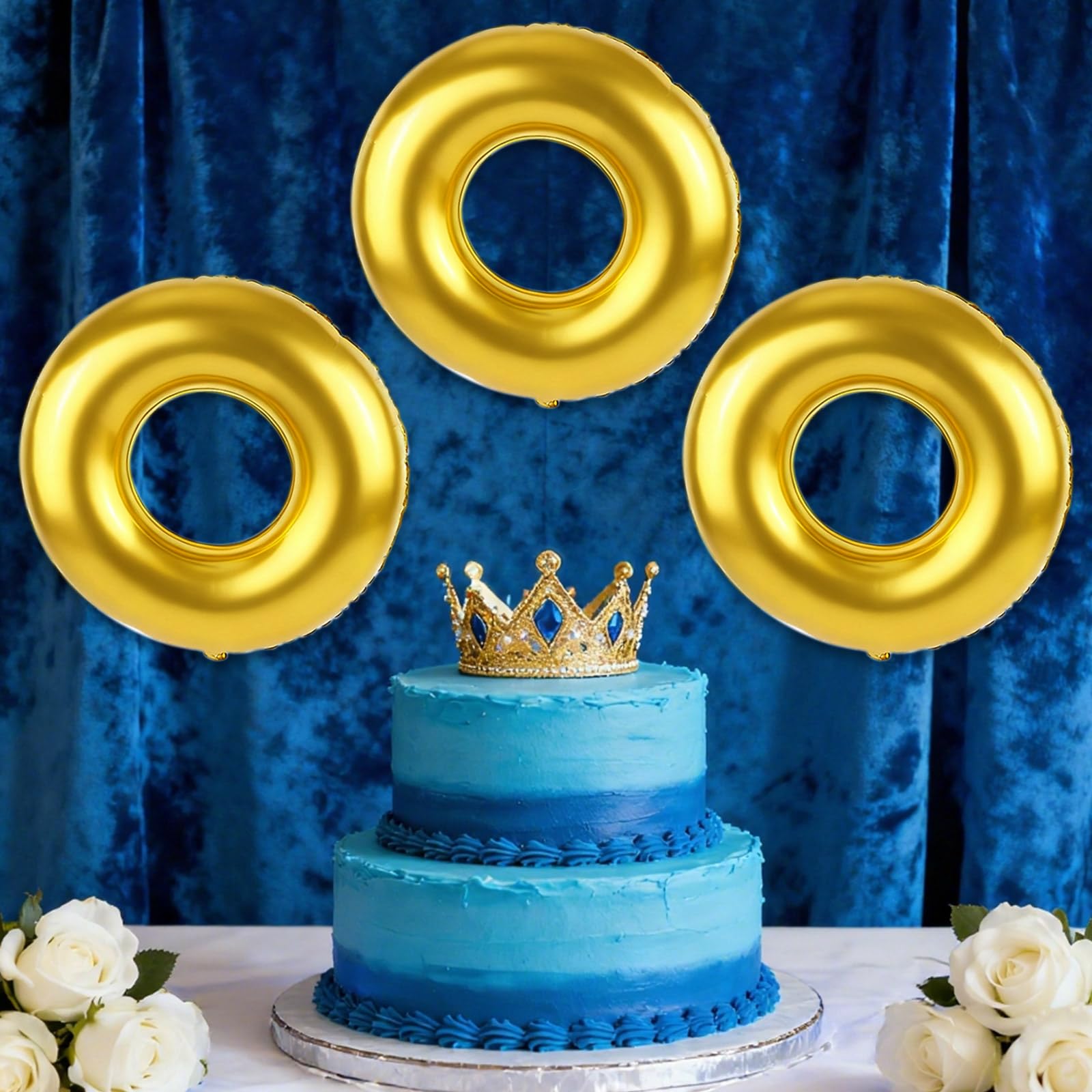 goud folie ballonnen aantal 80 voor een verjaardag viering 57104756 Vectorkunst bij Vecteezy